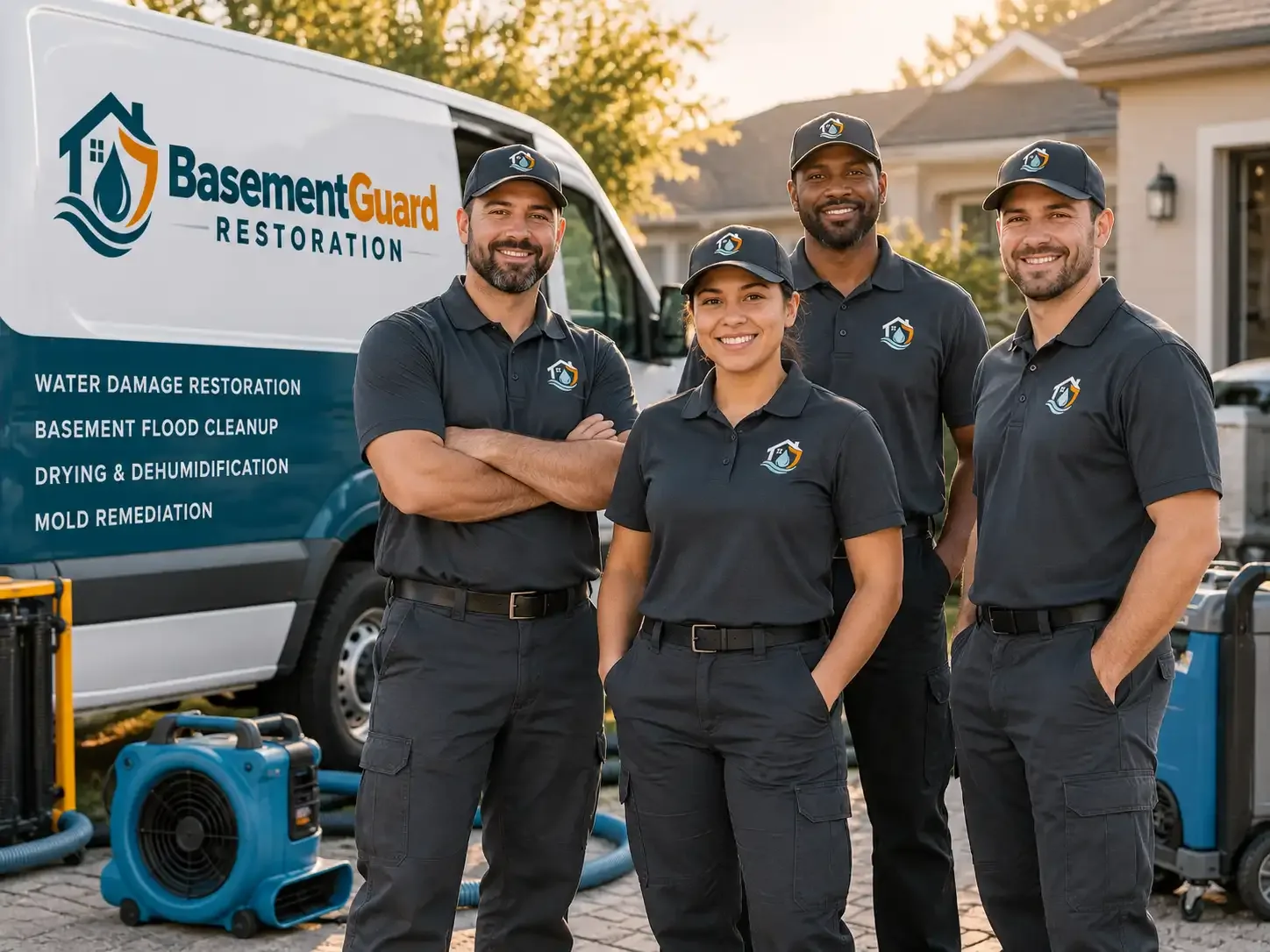 Basement Water Damage Restoration company in Gueydan, LA